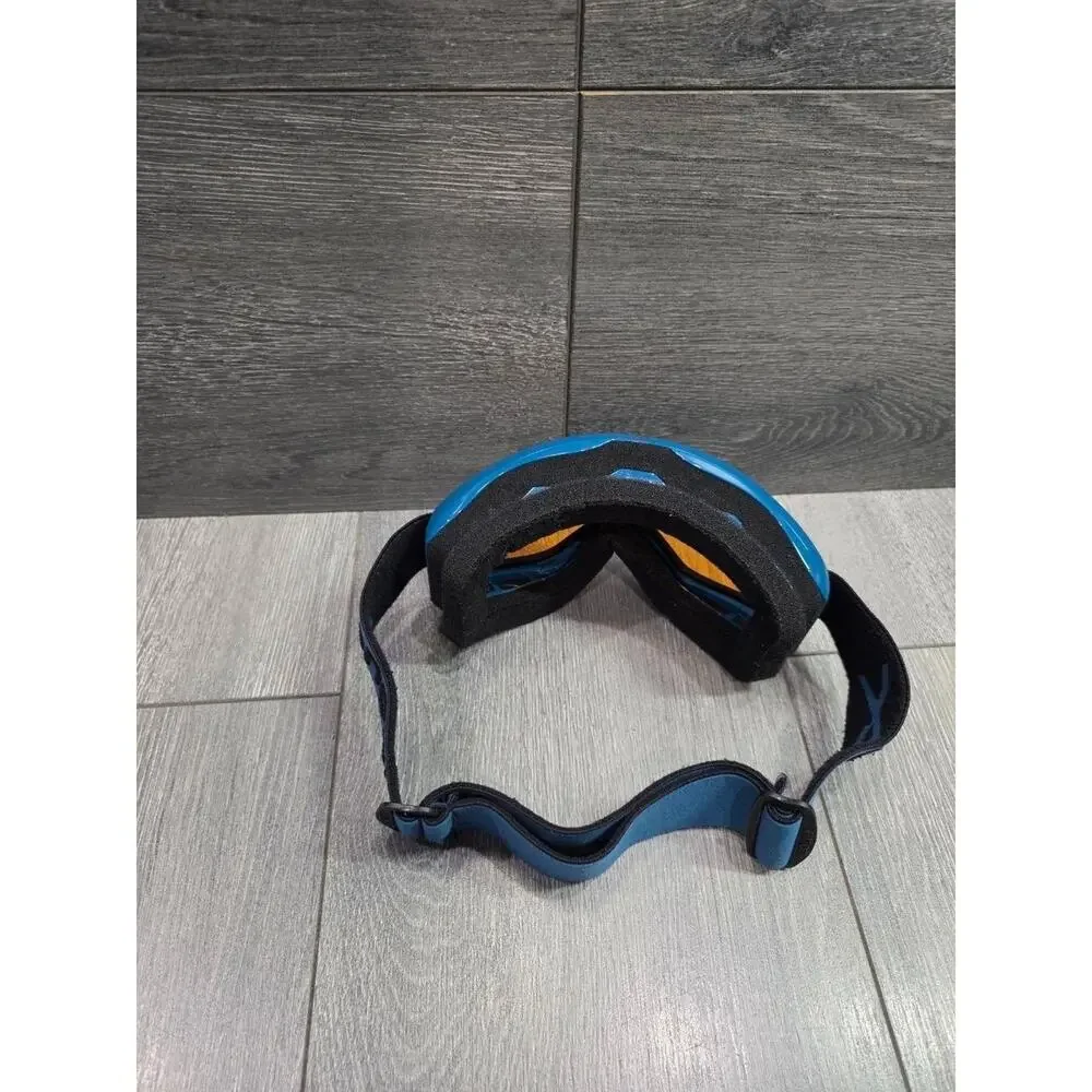 ANON SNOWBOARD GOGGLES, BRIGHT BLUE WITH MIRROR LENS + BAG A009375